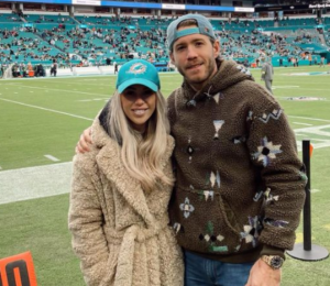 Mike Hoffman with Wife