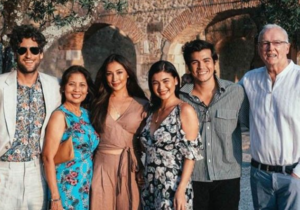 Erwan Heussaff Family