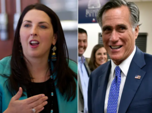 Ronna McDaniel And Mitt Romney