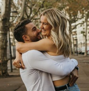 Lindsey Horan and Tyler Heaps