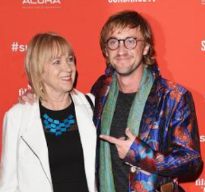 Sharon Anstey and Tom Felton 