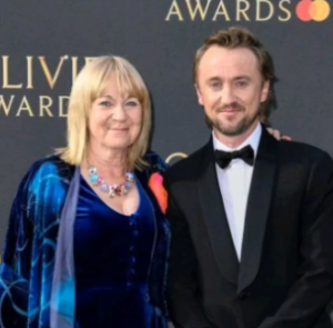 Sharon Anstey and Tom Felton