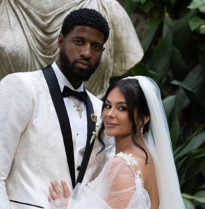 Paul George and Daniela Rajic