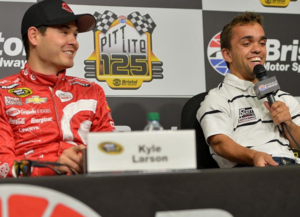 Kyle Larson and Rico Abreu