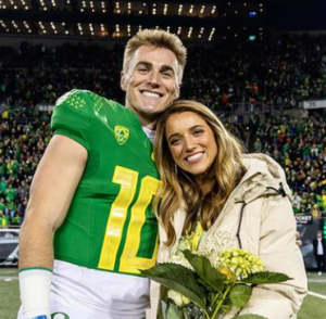 Bo Nix and Izzy Nix